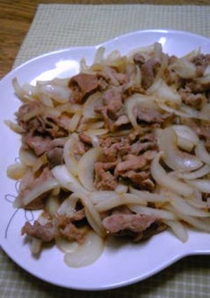 我が家の簡単生姜焼き♪-レシピのメイン写真
