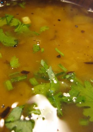 バングラディシュ風レンズ豆のスープ-レシピのメイン写真