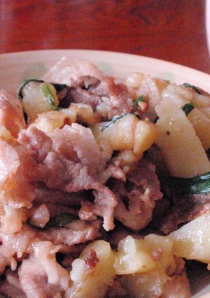 豚肉とポテトのオイスター炒め-レシピのメイン写真