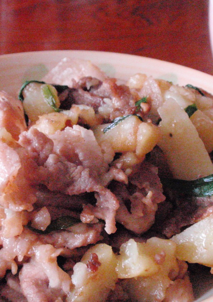 豚肉とポテトのオイスター炒め-レシピのメイン写真