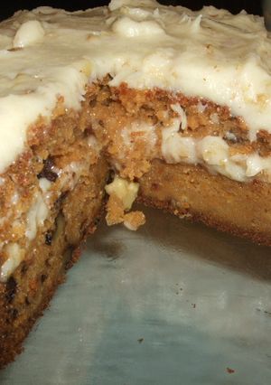 アメリカンなしっとりキャロットケーキ-レシピのメイン写真