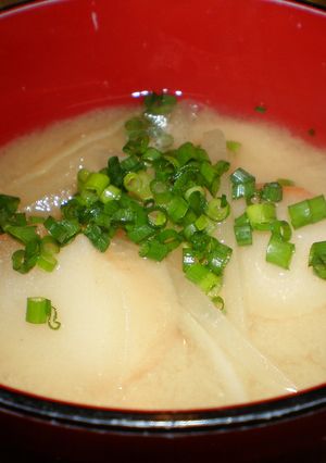 千切り大根と麩の味噌汁-レシピのメイン写真