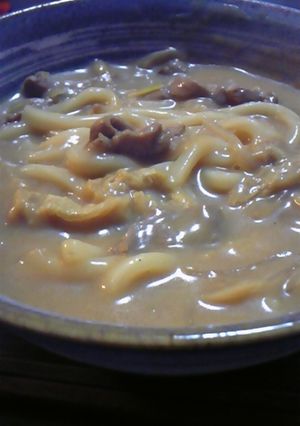 ルゥ1個で！カレーうどん☆-レシピのメイン写真