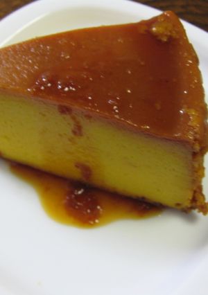 簡単ミキサーで作るかぼちゃプリン風ケーキ-レシピのメイン写真