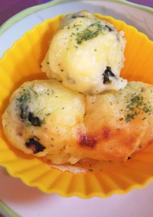 簡単！お弁当の隅に～じゃがボールﾁｰｽﾞ-レシピのメイン写真