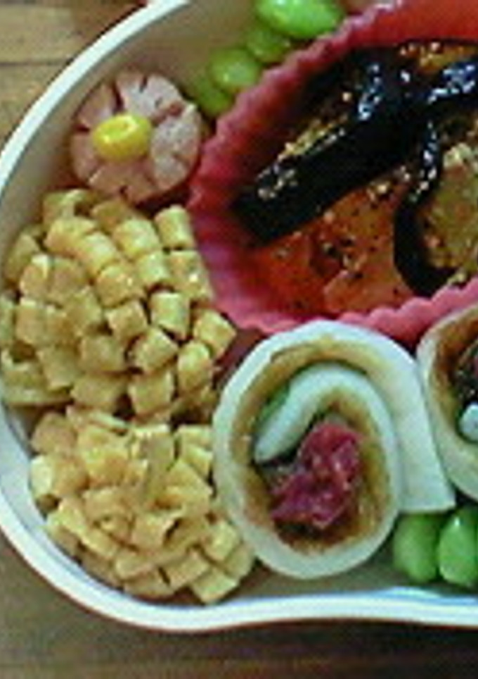 ★お弁当 薄焼き卵の飾り切り 花たまご★-レシピのメイン写真