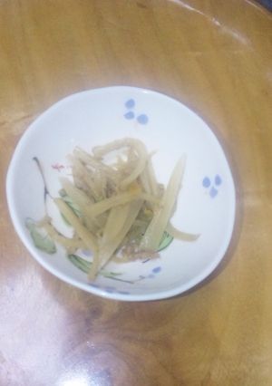 美味しいうどきんぴら-レシピのメイン写真