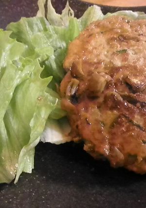 ふわふわ豆腐と鶏ミンチのハンバーグ-レシピのメイン写真