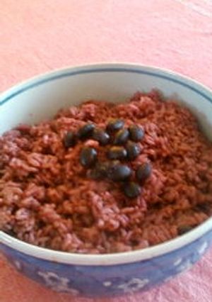 一石二鳥！？体に嬉しい黒豆ご飯☆-レシピのメイン写真