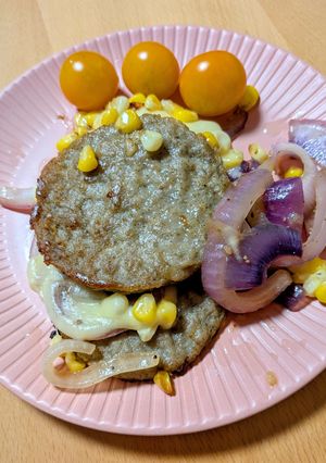 コストコパテでサンドハンバーグ-レシピのメイン写真
