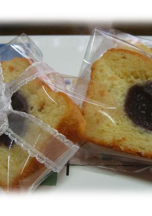 ☆チョットお茶目な餡子inケーキ☆-レシピのメイン写真
