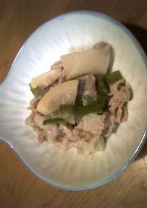 たけのこと豚バラ肉の甘辛煮☆-レシピのメイン写真