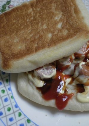オーロラソースで!簡単美味しいトースト*-レシピのメイン写真