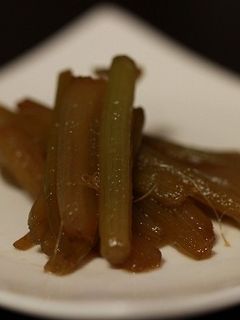 ばあちゃん直伝 ふきの佃煮(写真付き)-レシピのメイン写真