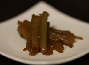 ばあちゃん直伝　ふきの佃煮（写真付き）-レシピのメイン写真