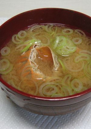 うちわ海老の味噌汁-レシピのメイン写真