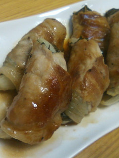 豚肉のしそ新玉ねぎ巻き-レシピのメイン写真