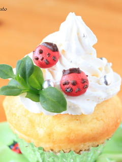 こどもの日★簡単!幸せのてんとう虫ケーキ-レシピのメイン写真