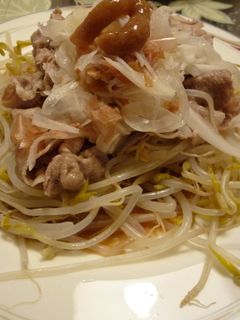 もやしの梅ポン酢和え-レシピのメイン写真