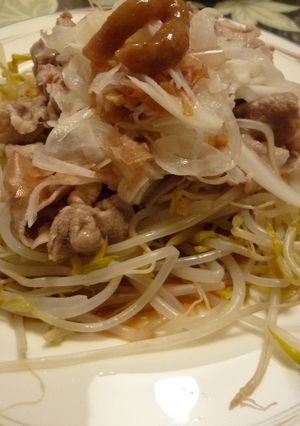 もやしの梅ポン酢和え-レシピのメイン写真