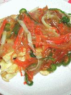 *絹ごし豆腐のピカタ・野菜あん*-レシピのメイン写真