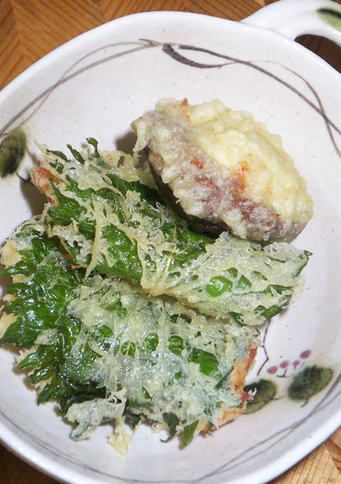 鶏とはんぺんのしそ巻き天ぷら-レシピのメイン写真
