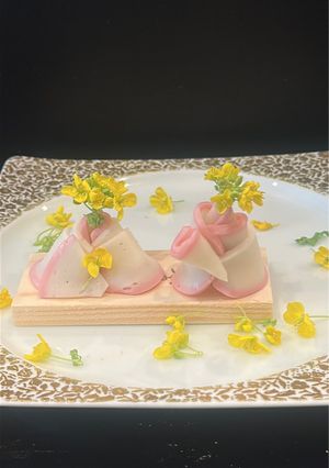 ただ巻くだけ！紅白で！福ひなまちつり！-レシピのメイン写真