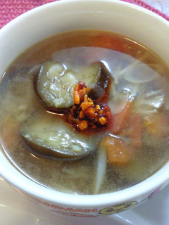 ★茄子とトマトの中華スープ★-レシピのメイン写真