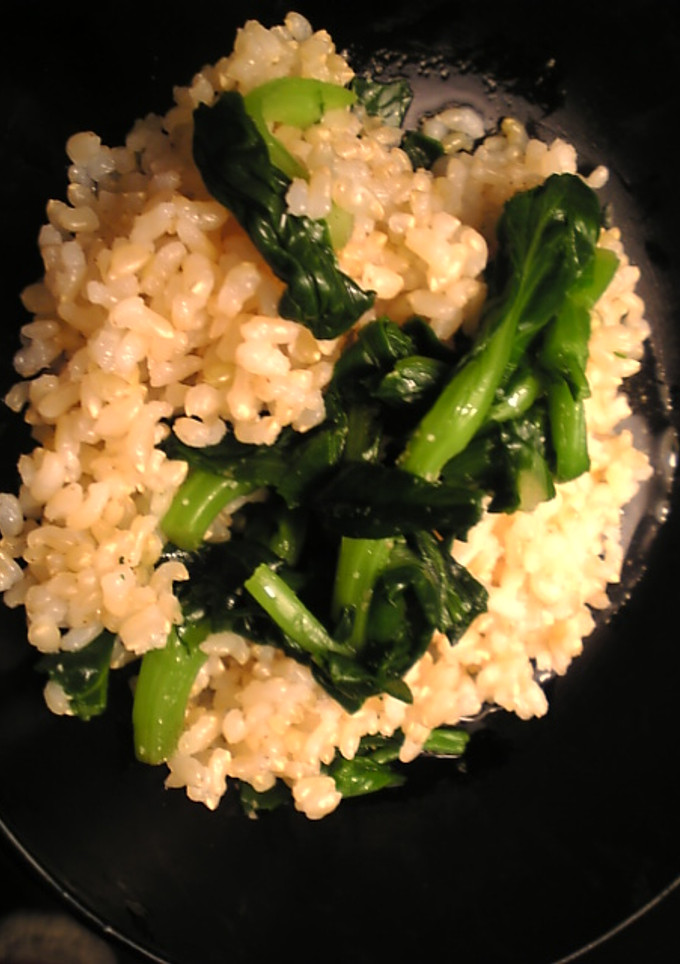 菜の花と胡麻の混ぜご飯-レシピのメイン写真