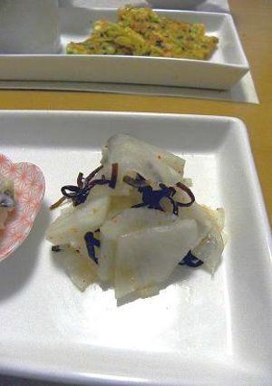 かぶと塩昆布の七味和え-レシピのメイン写真