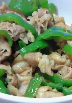 和風チンジャオロース風丼-レシピのメイン写真