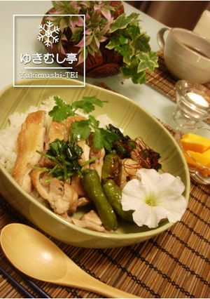ぱくちき♪パクチーのレモンチキン-レシピのメイン写真