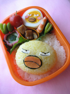 ひげピヨのキャラ弁-レシピのメイン写真