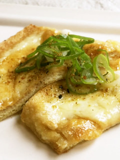 簡単♪油あげの和風ピザ(甘辛醤油味)-レシピのメイン写真