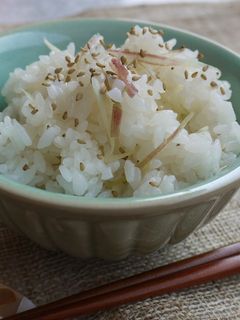 みょうがの混ぜ御飯-レシピのメイン写真