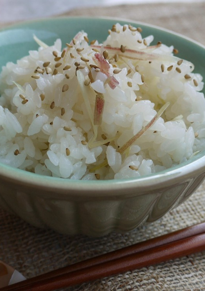 みょうがの混ぜ御飯-レシピのメイン写真