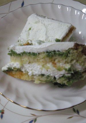 簡単☆カステラ抹茶ケーキ-レシピのメイン写真