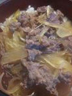 麺つゆで牛丼-レシピのメイン写真
