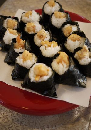 楽々おもてなしご飯☆天むす-レシピのメイン写真