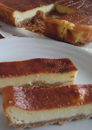 しっとりー♪ベイクドチーズケーキ☆-レシピのメイン写真