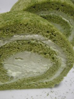 抹茶ッ抹茶ッしてる♪ロールケーキ-レシピのメイン写真