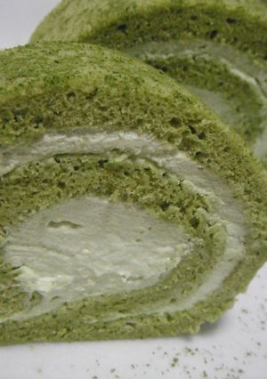 抹茶ッ抹茶ッしてる♪ロールケーキ-レシピのメイン写真