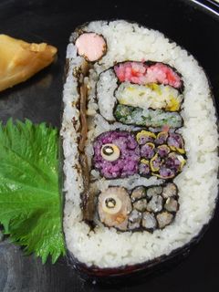 こどもの日の飾り巻き寿司✿こいのぼり✿-レシピのメイン写真