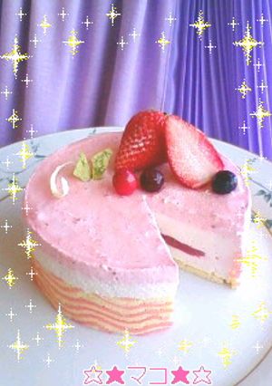 ＊ベリー&チーズムースケーキ＊-レシピのメイン写真