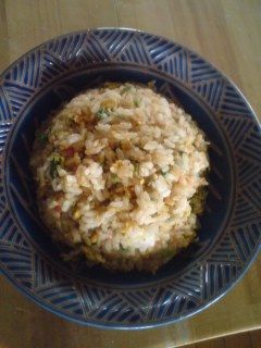 手抜き&簡単ランチ2 シラスとネギ炒飯 -レシピのメイン写真