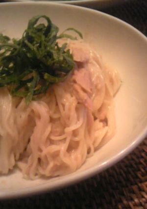 コク旨☆胡麻しそ〜めん-レシピのメイン写真
