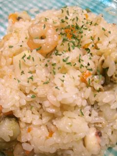 ☆炊飯器で簡単シーフードピラフ☆-レシピのメイン写真