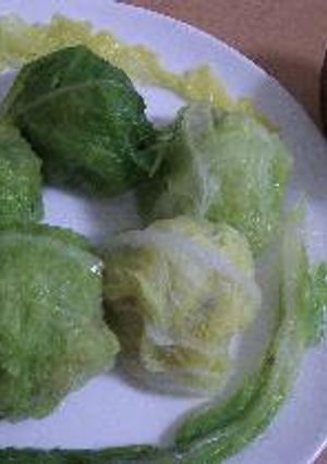 白菜の蒸し餃子（我が家のお気に入り）-レシピのメイン写真