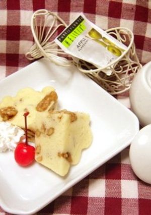 ＨＭで❤簡単速攻✿胡桃のレンジ蒸しパン-レシピのメイン写真