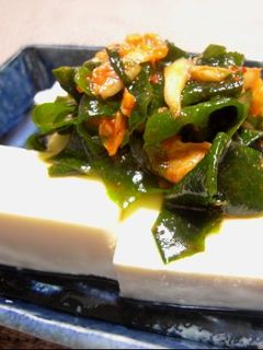 韓国風わかめ冷ややっこ-レシピのメイン写真